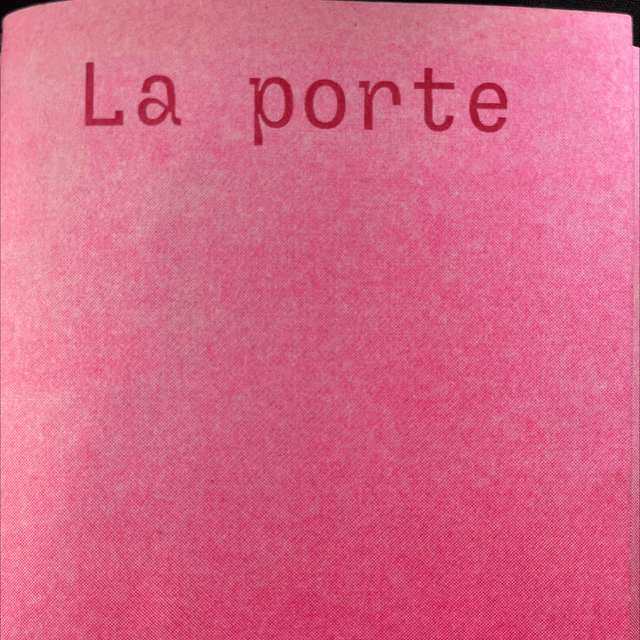 La porte - Louison 