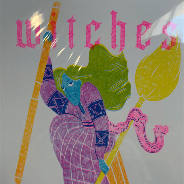 RISO &quot;Witches eat the rich&quot; A4