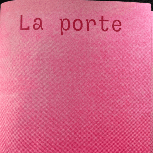 La porte - Louison 