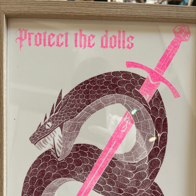 RISO &quot;Protect the dolls...&quot; A4